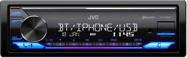 

USB-магнитола JVC KD-X482BT