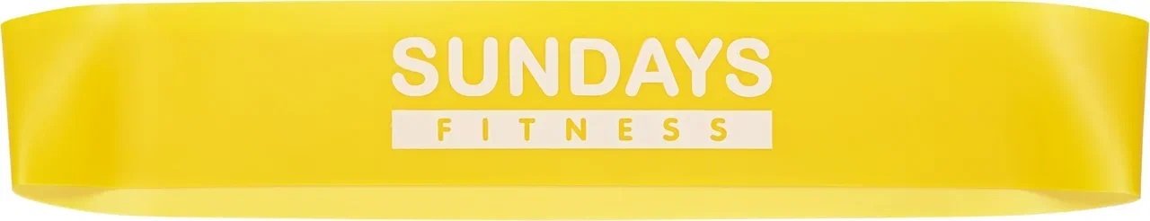 

Фитнес резинка Sundays Fitness IR97630 (желтый)