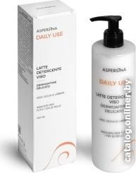 Pharmalife Research Молочко для снятия макияжа Aspersina daily use latte detergente viso нежное с муцином улитки и гиалуроновой кислотой 400 мл
