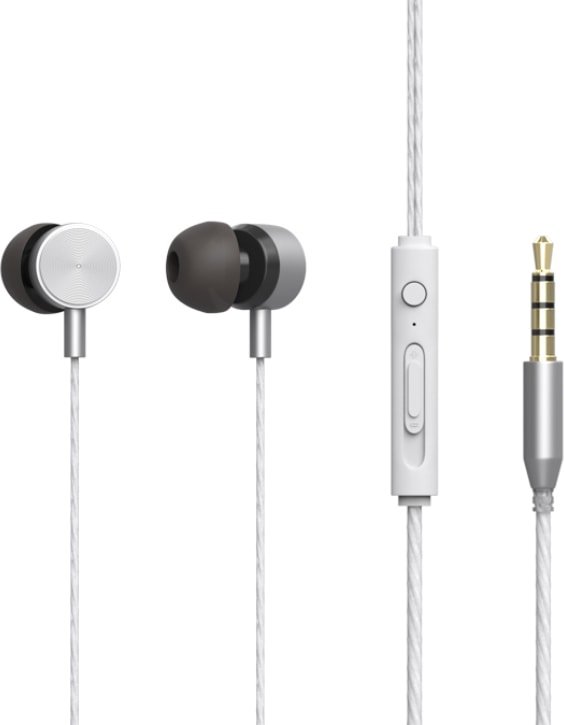 

Наушники Ritmix RH-127M (серебристый)