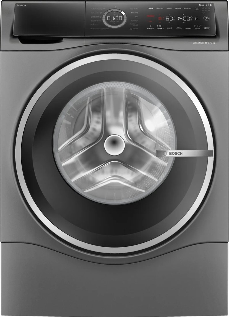 

Стирально-сушильная машина Bosch Serie 8 WNC254ARPL