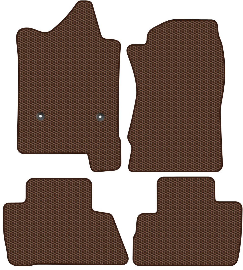 

Комплект ковриков для авто Alicosta Chevrolet Tahoe IV (suv / (капитанские кресла)) 2013 - 2021 (коричневый, сота)