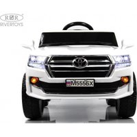 Детский электромобиль RiverToys М555БХ (белый)