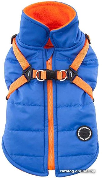 Шлейка-жилетка Puppia Mountaineer II PAPD-VT1366-RB-XXL (голубой)