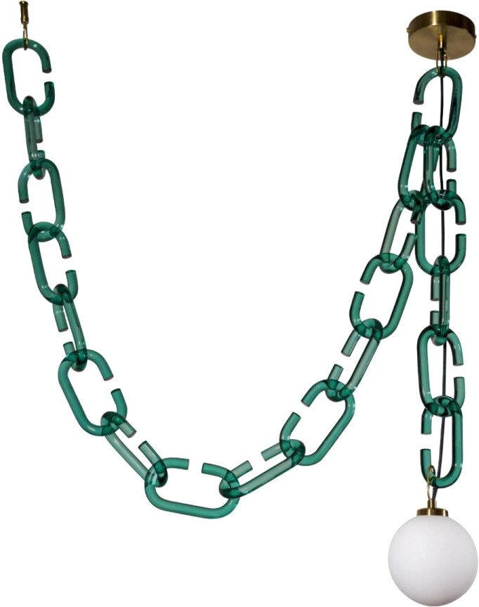 

Подвесная люстра LOFT IT Chain 10128C Green