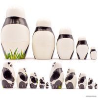 Развивающая игра Брестская Фабрика Сувениров Медведь панда (набор 5 шт)