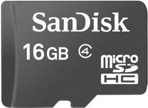 

Карта памяти SanDisk microSDHC (Class 4) 16 Гб (SDSDQM-016G-B35А)