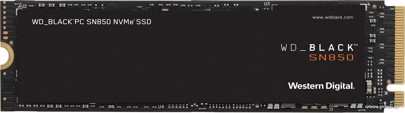 WD Black SN850 NVMe 1TB WDS100T1X0E SSD купить в Минске