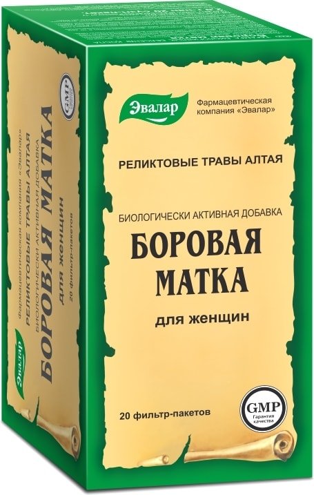 

БАД Эвалар Боровая матка, 2г, 20 пак.