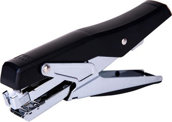 Настольный степлер Deli Pro 0329 №24/6, 26/6 25 л (черный)
