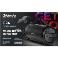 Беспроводная колонка Defender G24 (черный)