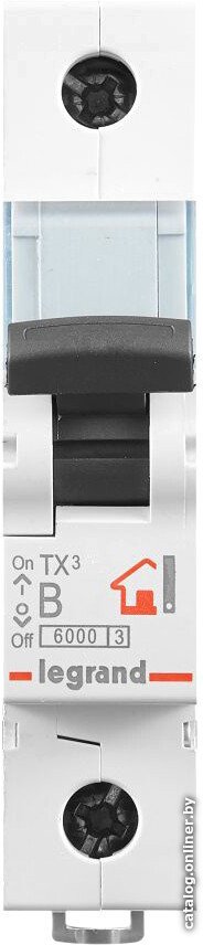 Выключатель автоматический Legrand TX3 1P B 25A 6kA 1M 403974