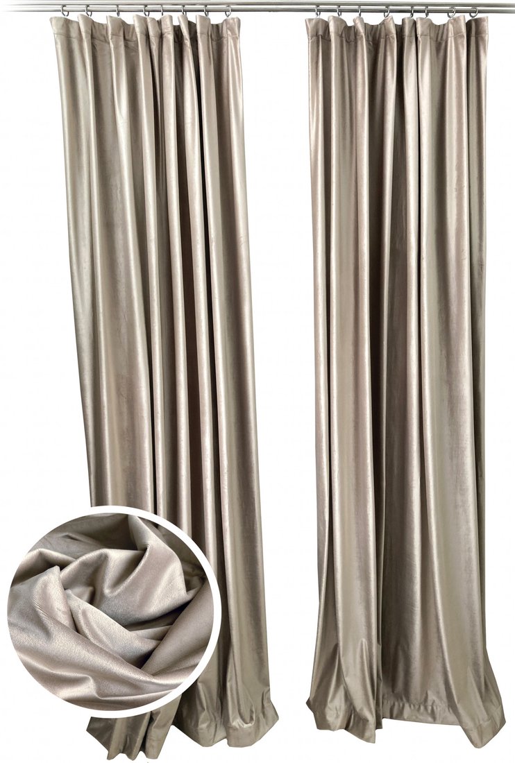 

Комплект штор Ника Зварико 7300270/2 3.0x2.7 м (светло-кофейный 5)