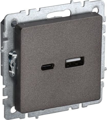 

Розетка USB IEK Brite BR-U22-018-K45