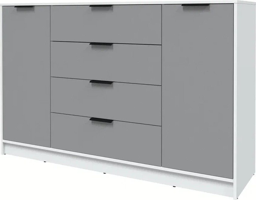 

Тумба Интерлиния Концепт КТ-Т160 (серебро/белый платинум)