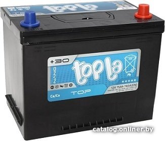 Автомобильный аккумулятор Topla TOP TT75J (75 А·ч) [118875]