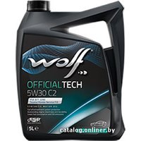Моторное масло Wolf Official Tech 5W-30 C2 5л