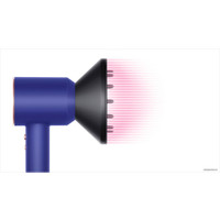 Фен Dyson HD07 Supersonic 426081-01 (синий/розовое золото)