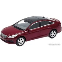 Легковой автомобиль Welly Hyundai Sonata 43717W (бордовый)