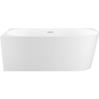 Ванна Wellsee Excellence Pro 170x75 28760701R (пристенная ванна (левая) белый глянец, экран, ножки, сифон-автомат хром)