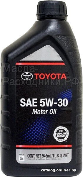 Моторное масло Toyota 5W30 002791QT5W6S 0.946л