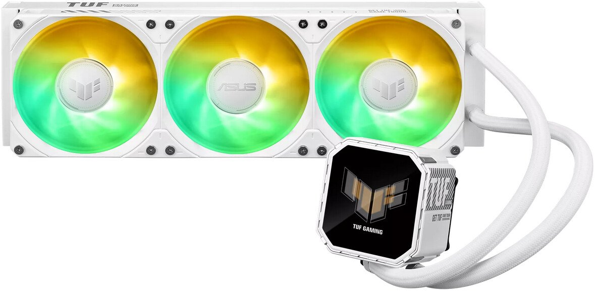 

Система жидкостного охлаждения для процессора ASUS TUF Gaming LC III 360 ARGB LCD (белый)