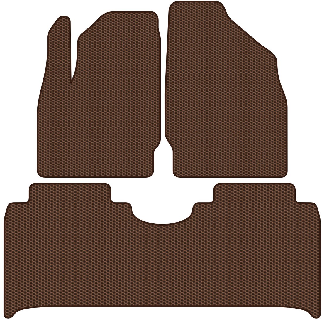 

Комплект ковриков для авто Alicosta Skywell ET5 I (suv / 1) 2020 - Н.В. (коричневый, сота)