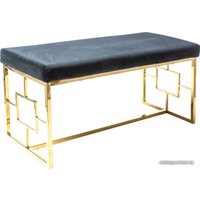 Пуфик Signal Noir (черный/золотистый)