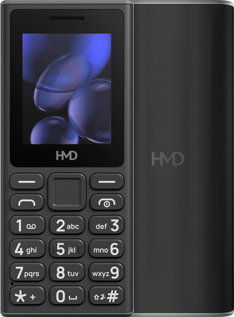 

Кнопочный телефон HDM 105 (2024) Dual SIM TA-1633 (черный)