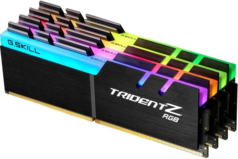 

Оперативная память G.Skill Trident Z RGB 4x8GB DDR4 PC4-25600 F4-3200C16Q-32GTZR