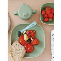 Тарелка для кормления Beaba Assiette Silicone 913551 (S Green)