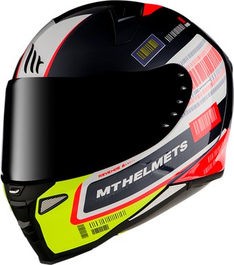 Мотошлем MT Helmets Revenge 2 RS A1 (XS, gloss pearl black)
