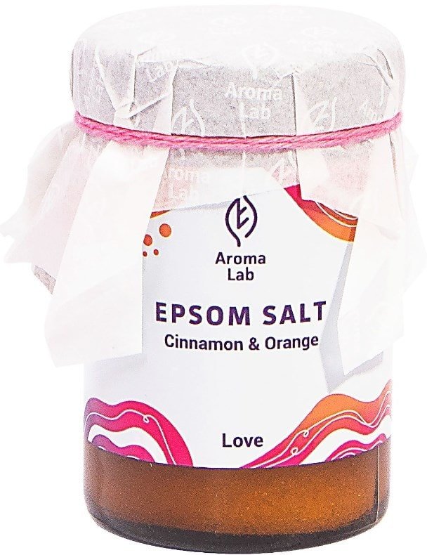 

Aroma Lab Соль Эпсома c корицей и апельсином Epsom Salt LOVE 100 г