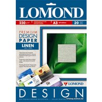 Фотобумага Lomond Design Linen глянцевая А3 230 г/м2 20 л 0934032