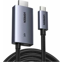 Кабель Ugreen CM675 HDMI - USB Type-C 55330 (2 м, черный)