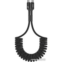 Кабель Baseus Fish-Eye Fast Charging USB Type-C - USB Type-C (1 м, черный)