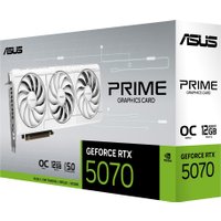 Видеокарта ASUS Prime GeForce RTX 5070 12GB GDDR7 White OC Edition PRIME-RTX5070-O12G-WHITE