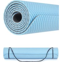 Набор для йоги Sundays Fitness Фитбол 75см IR97403 + Коврик IRBL17107 (голубой, голубой)