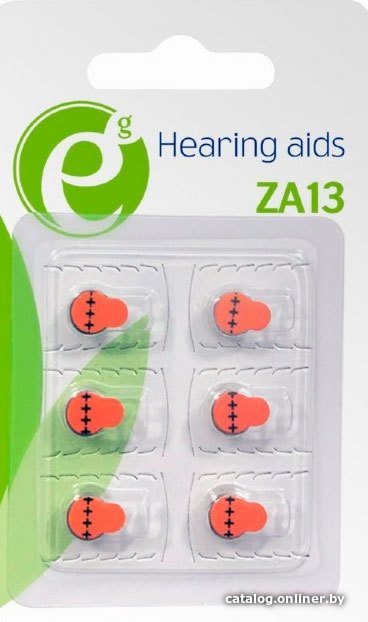 Батарейка EnerGenie ZA13 6 шт EG-BA-ZA13-01