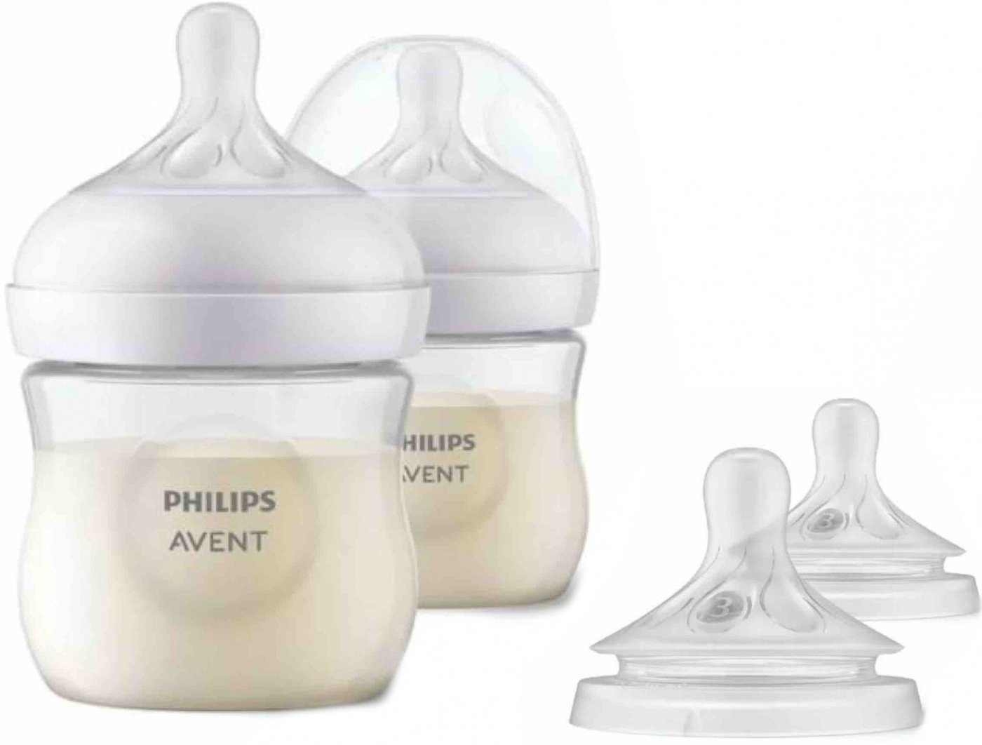 

Набор бутылочек для кормления Philips Natural Response + Соска Natural Response 2 шт SCS100/12 (2x125 мл)