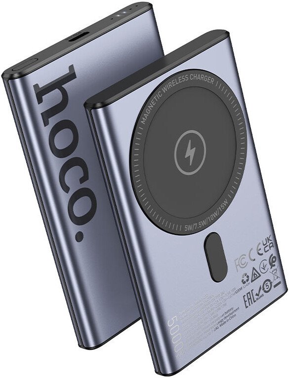Внешний аккумулятор Hoco Q32 Bird 5000mAh (металлик)