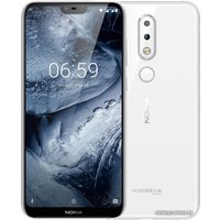 Смартфон Nokia 6.1 Plus 4GB/64GB (белый)