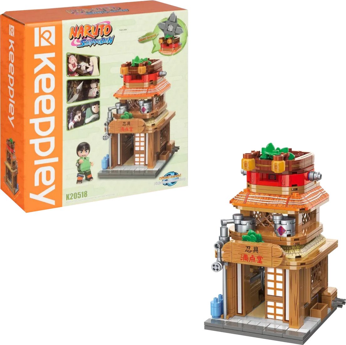 

Конструктор 1toy Naruto Оружейный магазин Ниндзя К20518