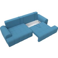 Диван Лига диванов Лига-080 131112 (рогожка амур 10 голубой)
