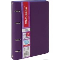 Общая тетрадь BRAUBERG Joy 129989 (120 л, фиолетовый/светло-фиолетовый)