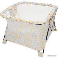 Игровой манеж Globex Книжка (бежевый)