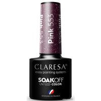 Гель-лак Claresa Hybrid Pink 553 5 мл