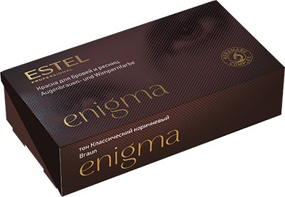 

Краска для бровей Estel Enigma тон классический коричневый