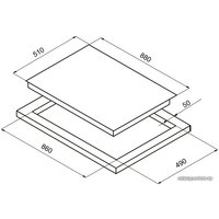 Варочная панель Korting HK 93551 B