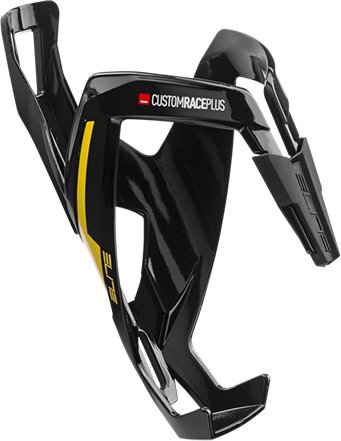 

Флягодержатель Elite Custom Race Plus (black glossy/yellow graphic)